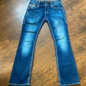 Rock Revival bootcut. Slightly distressed